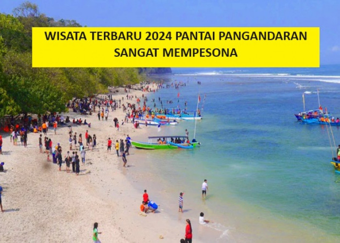 Pantai Berpasir Putih? Wisata Terbaru 2024 Pangandaran, Ikonik dan Pesona Eksotik Bikin Liburan Makin Asik!
