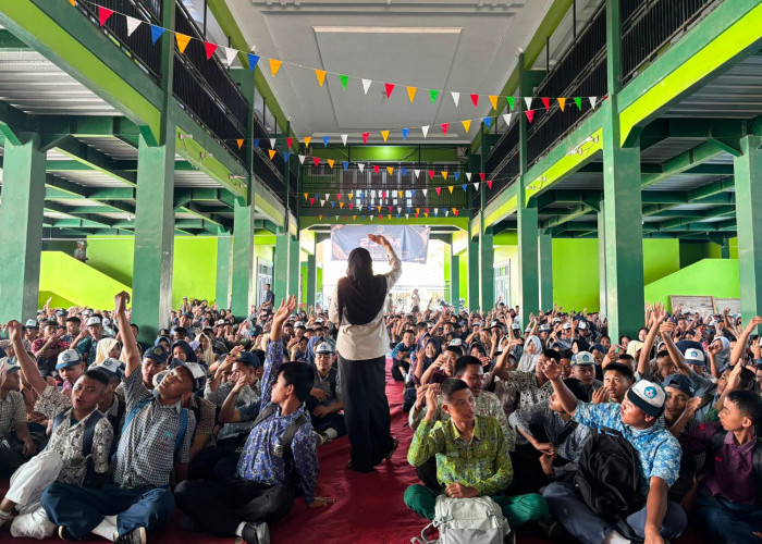1.294 Murid SMK Peserta MPLS Wilayah Kersana, Dibekali Bahaya Penyalahgunaan Narkoba dan Obat Keras Berbahaya