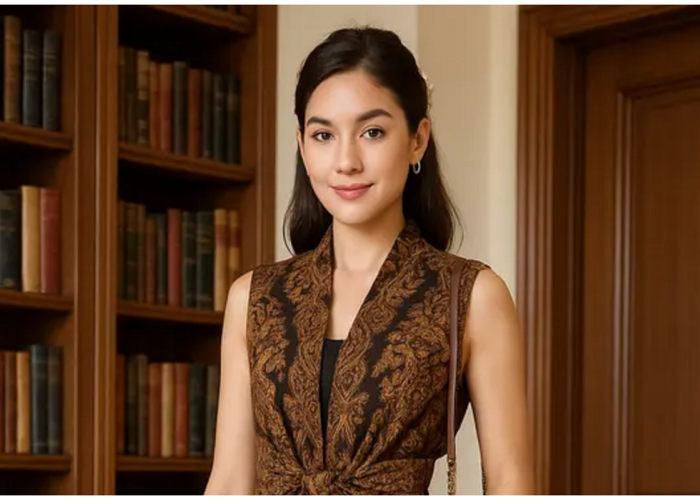 Cocok untuk Santai dan Hangout, Inilah 6 Model Cardigan Batik tanpa Lengan untuk Padu Padan Outfit Terbaikmu