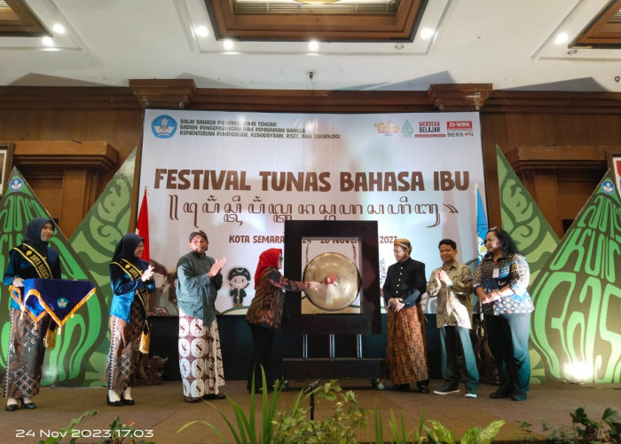 560 Siswa SD dan SMP di Jawa Tengah Antusias Ikuti Festival Tunas Bahasa Ibu