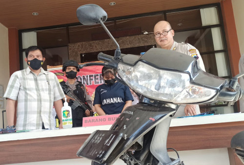 Cerai dari Suami, Janda Tiga Anak Asal Semarang Ini Nekat Mencuri Motor di Temanggung