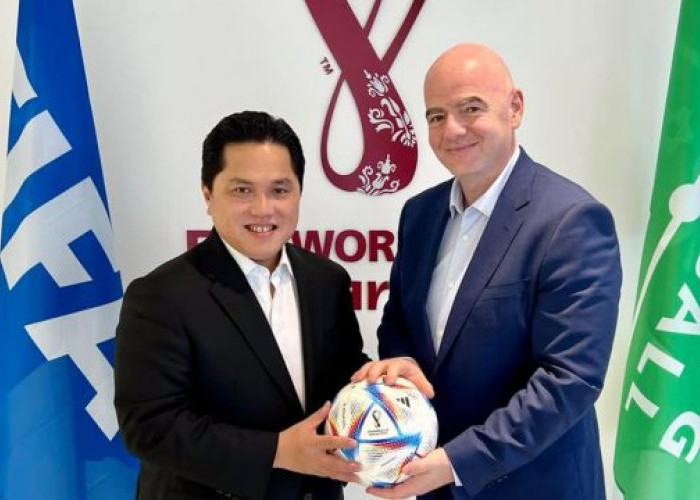 Erick Thohir Temui Presiden FIFA, Bahas Tragedi Kanjuruhan Malang dan Masa Depan Sepakbola Indonesia