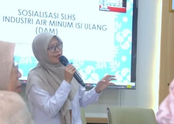 Dinkesda Brebes Wajibkan Perijinan Pelaku Industri Depot Air Minum, Kantongi Sertifikat Laik Higiene Sanitasi