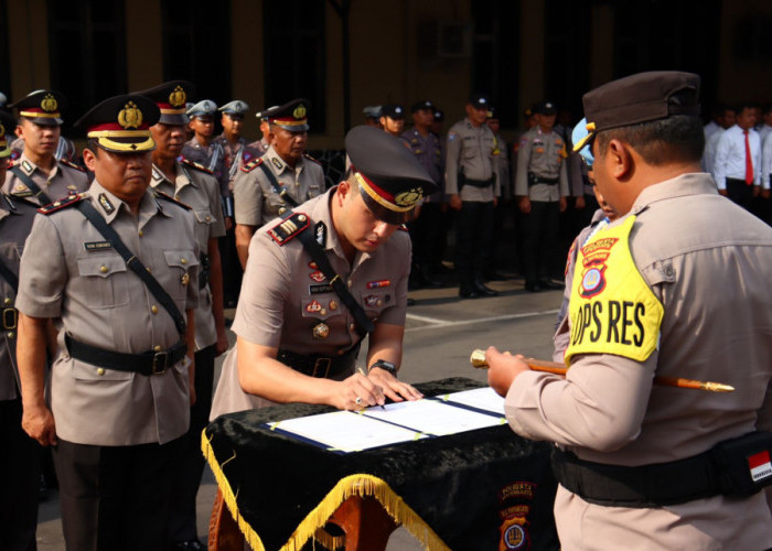 Sertijab Pejabat Polresta Yogyakarta, Kasat Hingga Polsek Diganti