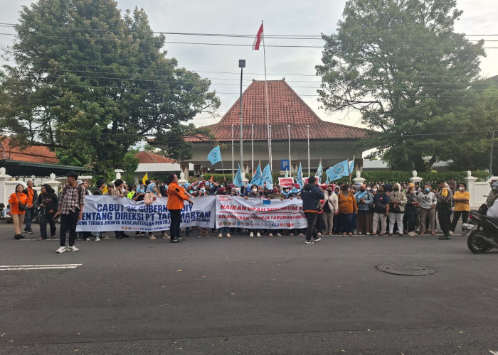 Ratusan Karyawan PT Tarumartani Mengadu ke Balai Kota Yogyakarta, Ancam Mogok Kerja Jelang Ramadan
