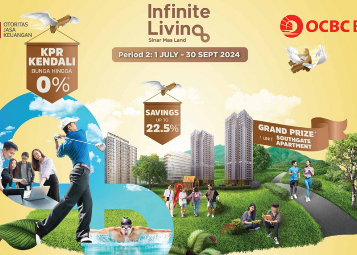Promo Bunga 0% KPR Bank OCBC 2024 Infinite Living