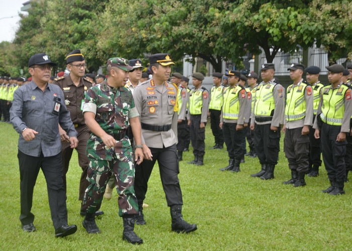  Amankan Libur Nataru, 856 Personel Gabungan Siaga di Kota Yogyakarta 