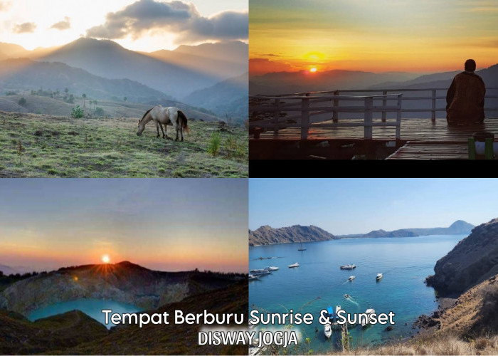 Berburu Sunrise atau Sunset? Libur Lebaran Kunjungi Tempat Wisata Terbaru 2024 Nusa Tenggara Timur Aja