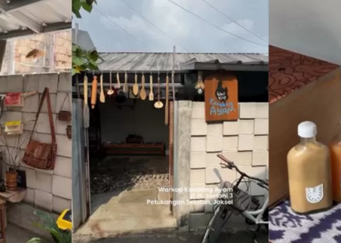 Warkop Kandang Ayam Jadi Inovasi Warkop di Gang Sempit Paling Ikonik