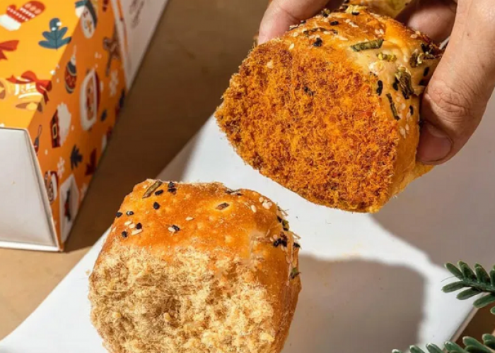 Tren Roti Abon Gulung Kekinian di Jakarta dengan Tekstur Lembuut dan Gurih, Simak Ulasan Lengkapnya