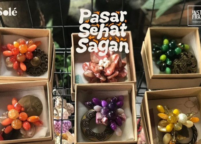 Berbagai Tenant dan Agenda di Pasar Sehat Sagan, Salah Satu Pasar Jogja Sedang Naik Daun