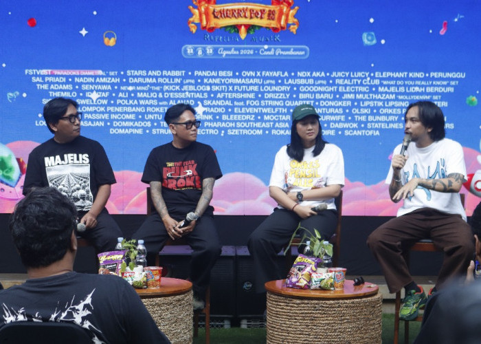 Festival Cherrypop 2026 Pindah ke Prambanan, Hadirkan Puluhan Musisi Indonesia dan Jepang