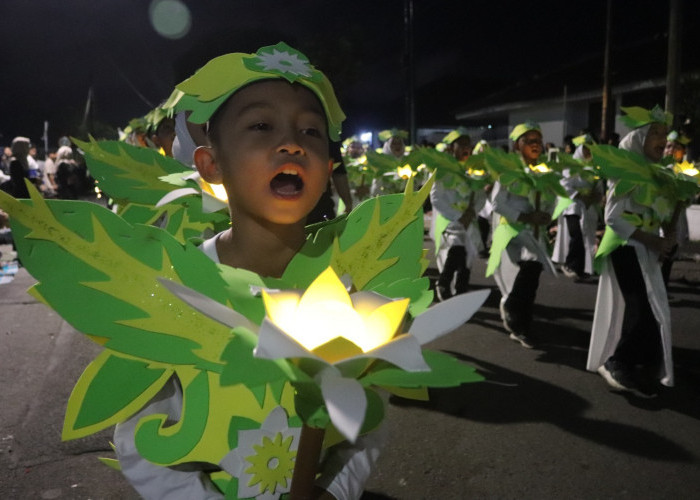 Pawai Takbir AMM Kotagede Meriahkan Malam Lebaran 2026, Ribuan Peserta Tampilkan Kreativitas