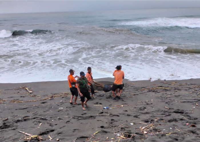 Lagi Asik Bikin Video di Pantai Goa Cemara, Wisatawan Menemukan Mayat Mengambang