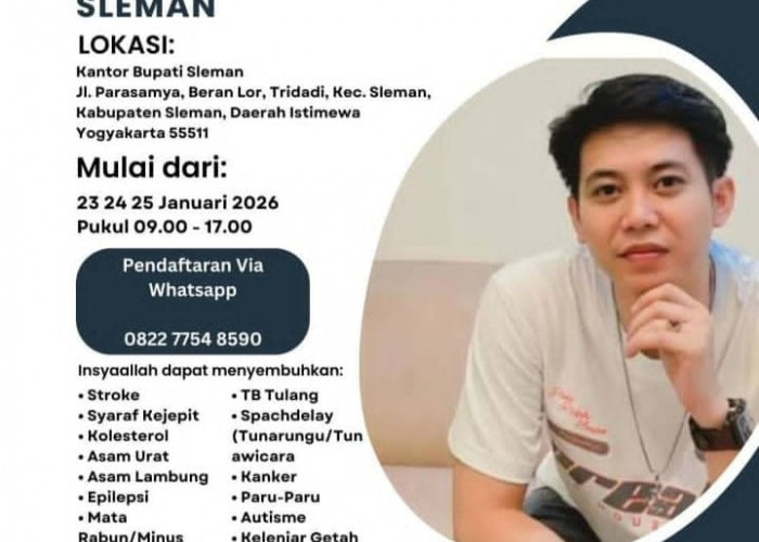 Hoaks Poster Pengobatan Alternatif Catut Kantor Bupati Sleman, Pemkab Ungkap Modus Penipuan