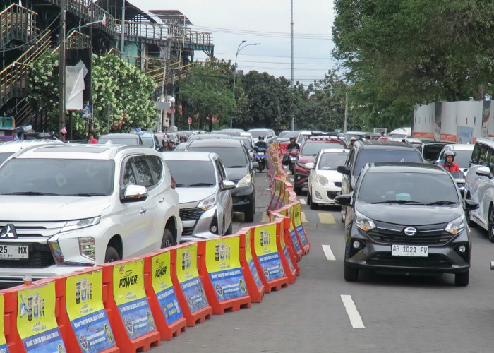 Ruas Jalan Padat, Alur Lalu Lintas ke Jalan Malioboro Dilakukan Sistem Buka Tutup