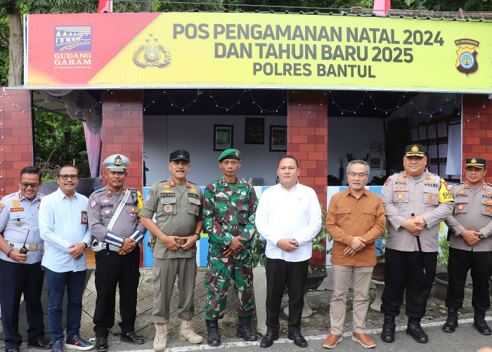 Ribuan Personel Kepolisian Amankan Perayaan Tahun Baru, Polres Bantul Larang Perayaan di Jembatan