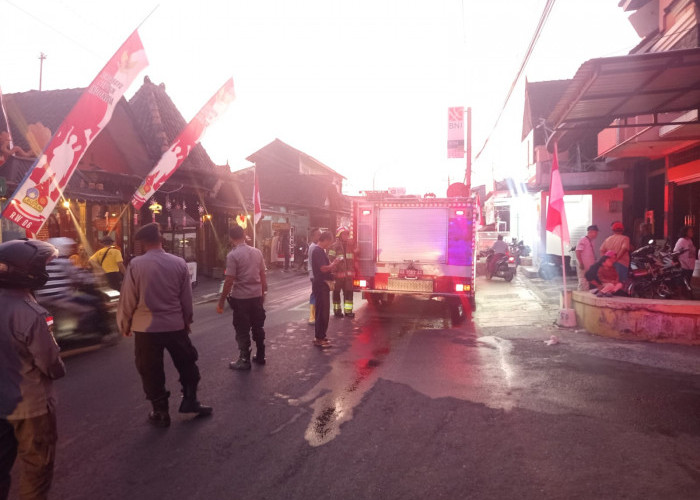 Kios LPG 3 Kg di Kotagede Yogyakarta Terbakar, 54 Tabung Gas Ludes
