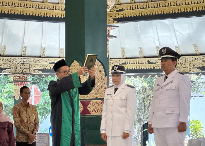 Lurah Baru Candibinangun Atik Sunaryati Serahkan Gaji untuk Padukuhan dan dan Janji Tak Ingin Dilayani