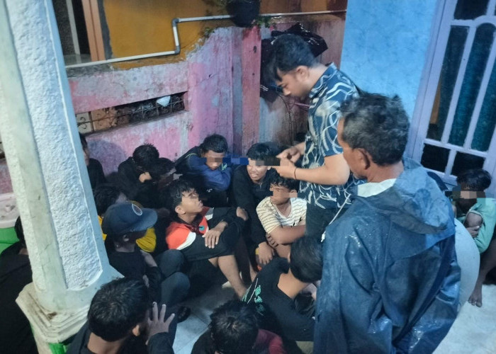 Polisi Berhasil Gagalkan Tawuran di Brebes, 25 Remaja Tanggung Diamankan
