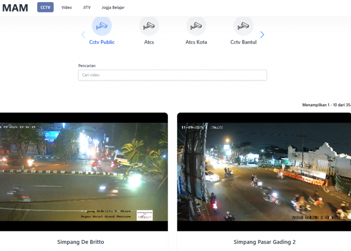 Sempat Diretas, Tulisan Provokatif di CCTV Kronggahan Sleman Gegerkan Warganet