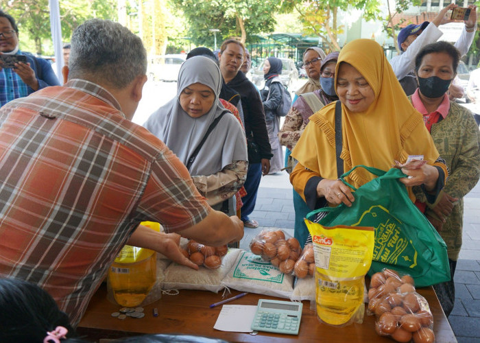 Pasar Murah Ramadan di Balai Kota Yogyakarta, Harga Pangan Lebih Murah Rp3.000