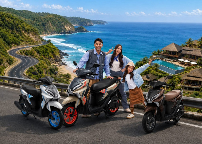 Yamaha GEAR ULTIMA, Teman Touring Ideal Menikmati Pesona Kelok 23 dan Pantai-Pantai Gunungkidul