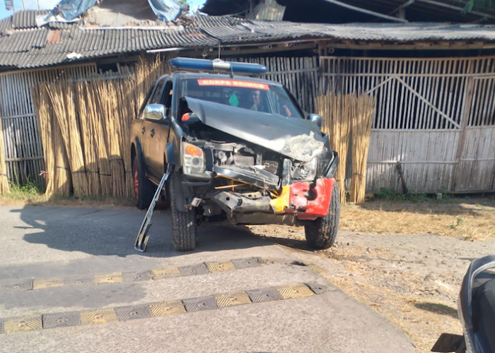 Mobil Dinas Brimob Diserempet KA Bandara di Sedayu, Begini Kronologi Lengkapnya