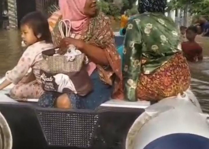 Ratusan Rumah di Tiga Desa Kecamatan Jatibarang Terendam Limpasan Debit Sungai Pemali