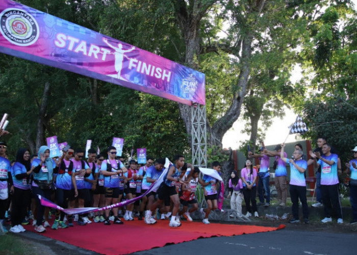 Dirgantara Fun Run: 339 Pelari Padati Stadion Dwi Windu, Bupati Apresiasi Semangat Muda Bantul