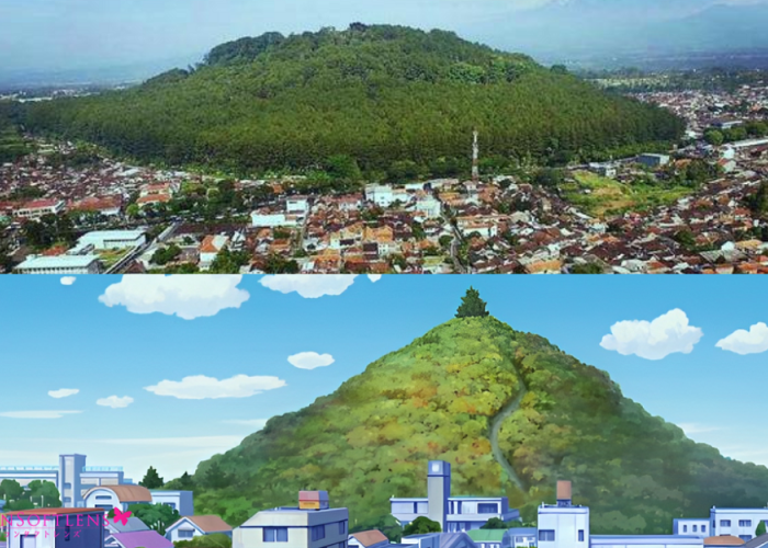 Viral Legenda Dan Wisata Terbaru 2024? Gunung Tidar Magelang Jateng Mirip Dengan Background Sekolah Nobita