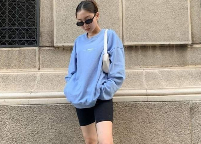 Ide Tampilan Outfit Pakai Legging Pendek, Modis dan Nyaman dengan Berbagai Padu Padan