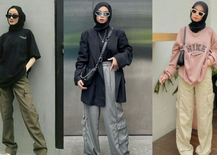12 Ide Atasan Celana Cargo untuk Wanita Tahun 2025, Penampilan Jadi Lebih Stylish dan Edgy