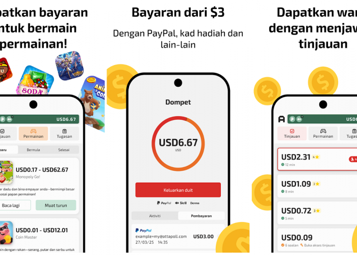 Hasilkan Uang dengan Isi Survei di Aplikasi Penghasil Uang Attapoll 2025, Cek Cara Mainnya Disini