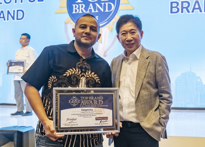 Furniture Besi Importa Raih Top Brand Award 2025, Siap Ekspansi ke Pasar ASEAN