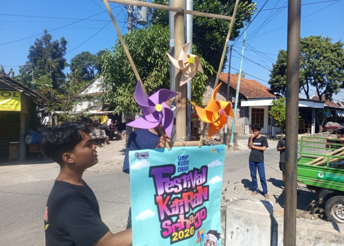 Ribuan Kitiran Di Bulak Truli Sriharjo, Festival Unik Angkat Permainan Tradisional Gerakkan Ekonomi Warga