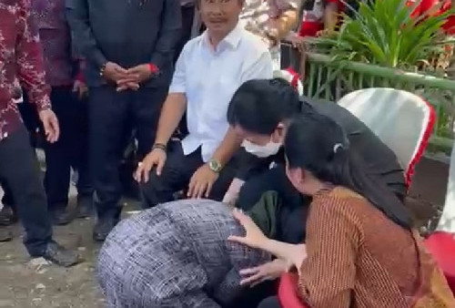 Dikunjungi Ketua DPR RI, Tasiah Warga Brebes Sujud Syukur 