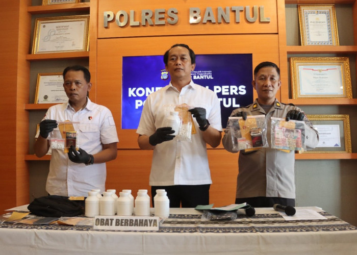 Warmindo Jadi Lokasi Transaksi Peredaran Pil Y, Ribuan Butir Diamankan dari Jaringan Kasihan-Godean