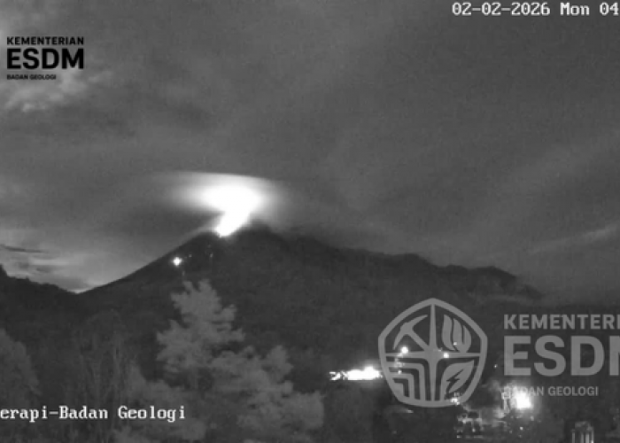 Awan Panas Guguran Gunung Merapi Terjadi Dini Hari, Luncur ke Kali Boyong