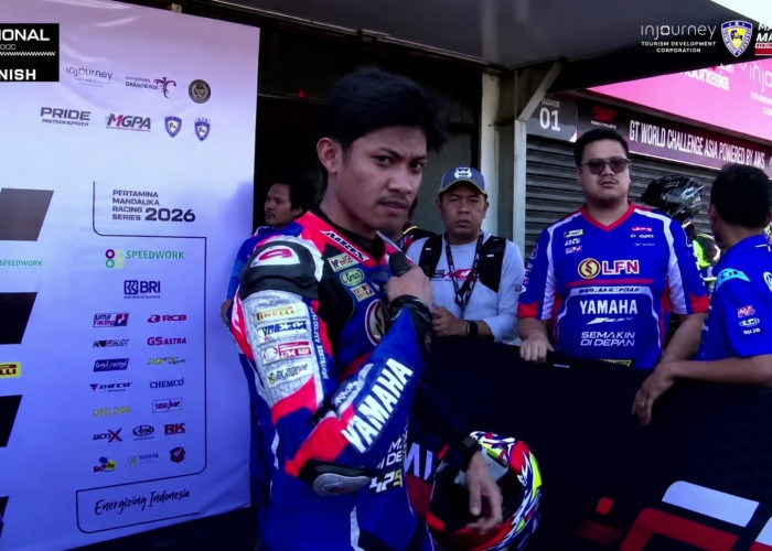 Pembalap 'Pasar Sapi' Kembali Berjaya di Mandalika Racing Series, Warganet Singgung Pembangunan Sirkuit
