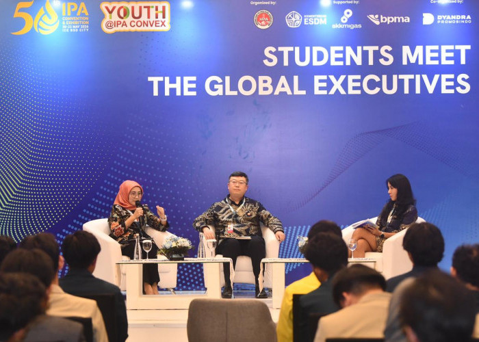 Pertamina Bagikan Strategi Jaga Ketahanan Energi, Dalam Students Meet The Global Executives Bagi Mahasiswa