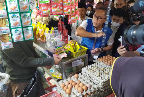 Wow! Didatangi Mendag Zulkifli Hasan, Harga Bahan Pokok di Pasar Cicalengka Langsung HET