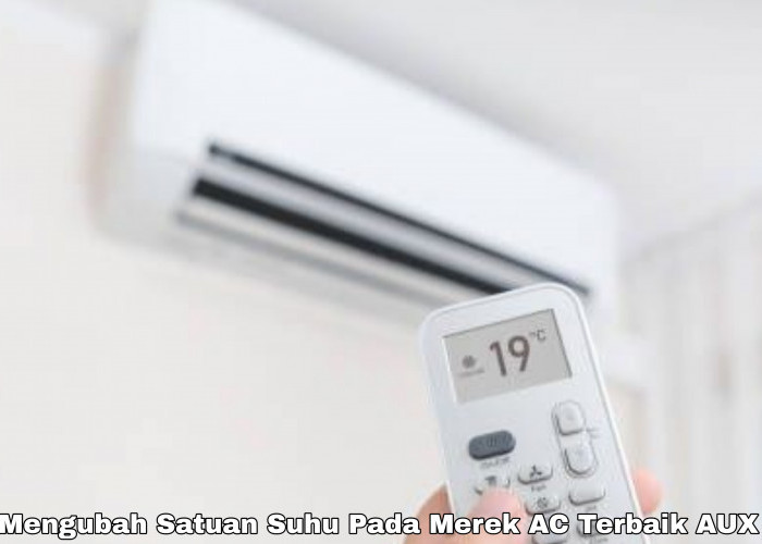 Tips Mudah Mengubah Satuan Suhu Fahrenheit ke Celcius Pada Merek AC Terbaik AUX