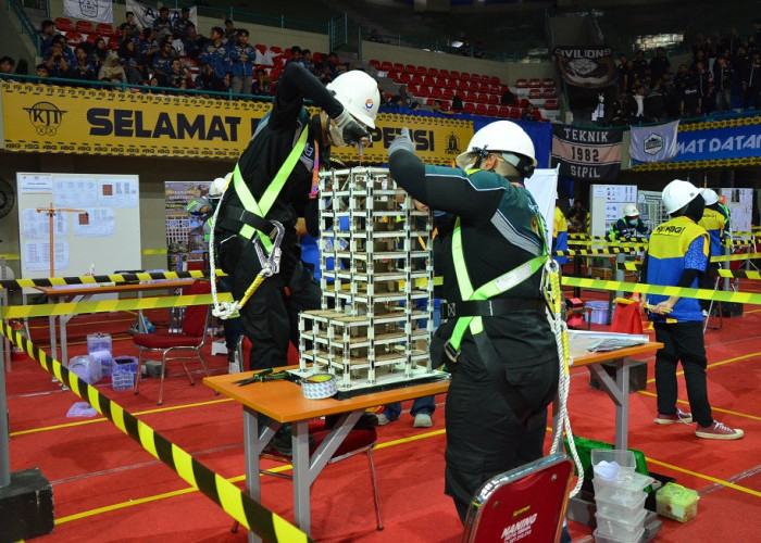 Ribuan Mahasiswa Teknik Sipil Adu Inovasi Jembatan dan Gedung di UNY