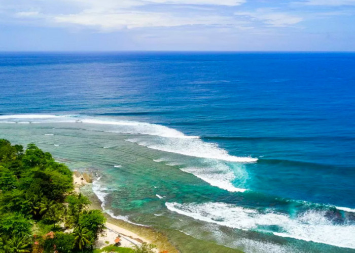 Spot Berselancar Terbaik, Pesona dan Fasilitas Wisata Terbaru 2024 Pantai Tanjung Setia Lampung Cek Lokasinya