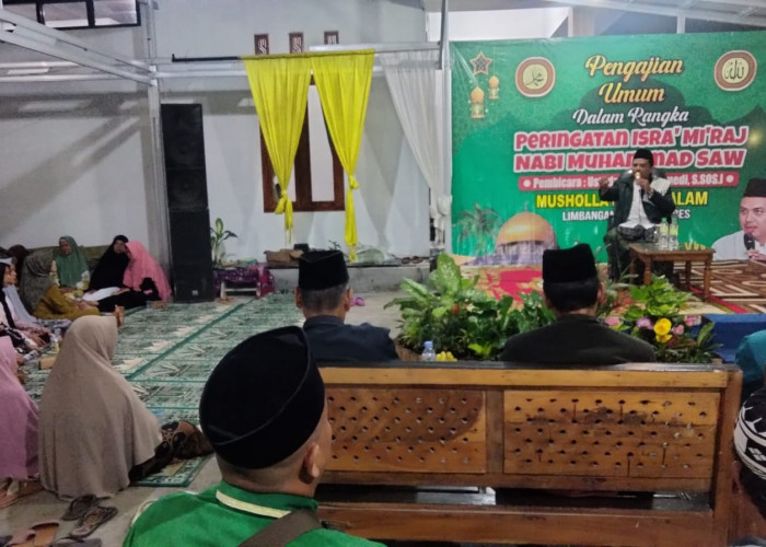 Hindari Bencana, Masyarakat Jamaah Musalla Darussalam Limbangan Wetan Diajak Tingkatkan Ibadah