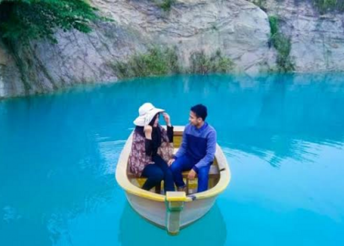 Destinasi Ngabuburit Estetik dan Terjangkau Pesona Telaga Biru Cisoka Tangerang