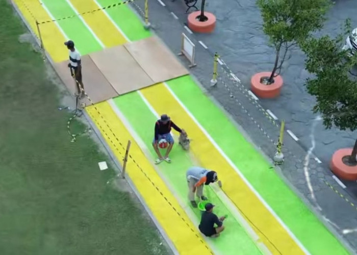Niat Pamer Progres Jogging Track Paseban, Warganet Bantul Justru Ramai-Ramai Kritik Jalan Rusak