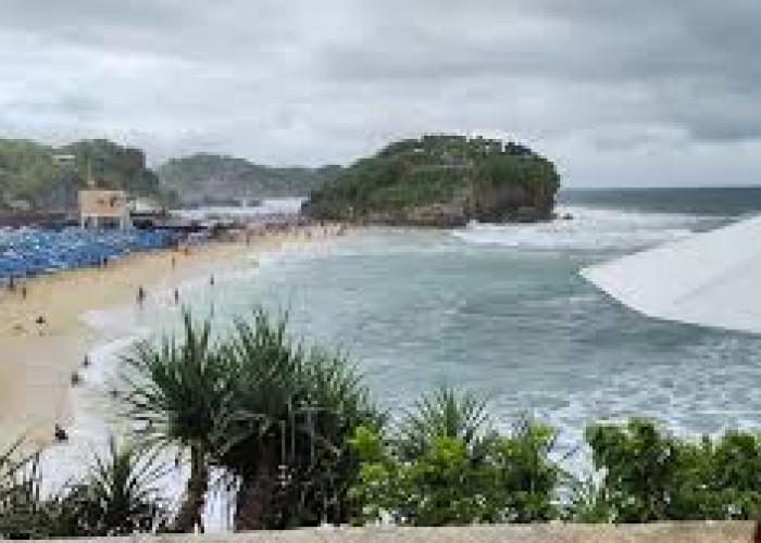 Tempat Liburan Awal Tahun Pantai Watu Kodok Gunungkidul, Nikmati Keramahan di Pesisir Selatan Jogja