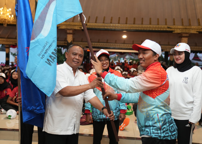 Bupati Sleman Lepas Atlet PORDA dan PEPARDA 2025, Tekankan Sportivitas dan Prestasi